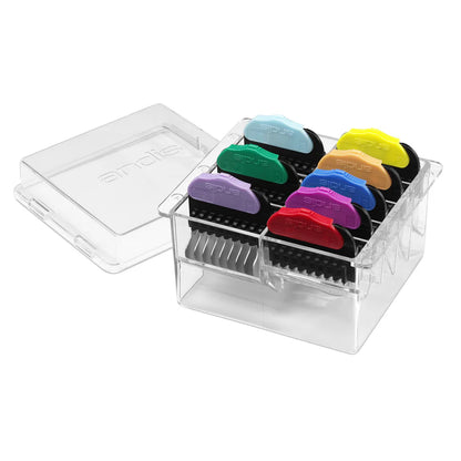 Andis® Universal Stainless Steel 8-Piece Clipper Guard Set