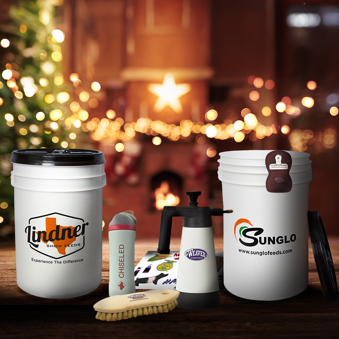 Matthews Feed Christmas Gift Bucket