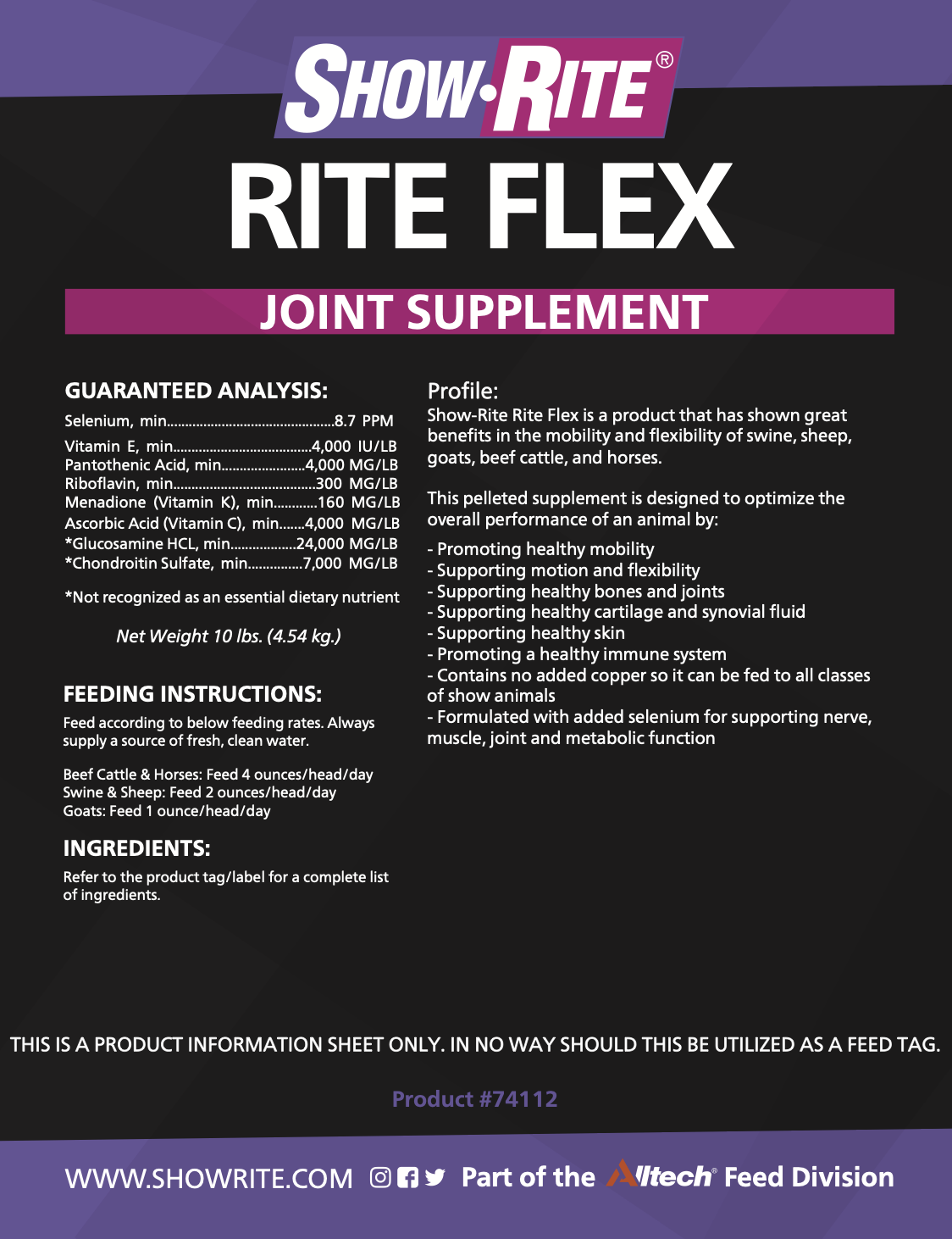 Show Rote Rite Fiber Supplements – Page 2 – Matthews Feed and Grain